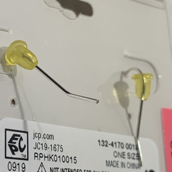 MixIt Silver Tone Hypoallergenic Hammered Tear Drop Pierced Earrings - Picture 7 of 9